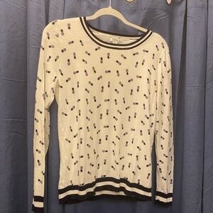 JCrew pineapple shirt